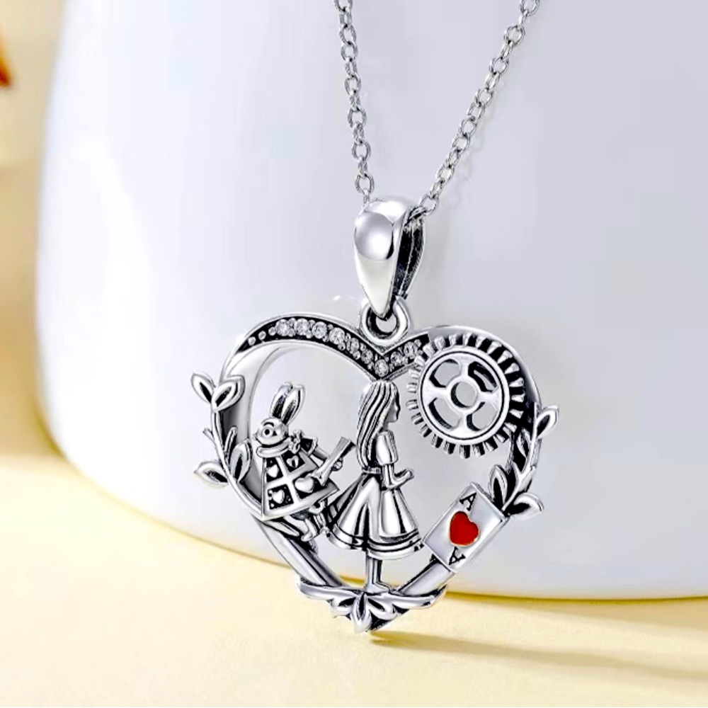 Alice in Wonderland  necklace BRAND NEW